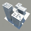 city buildings 3d model