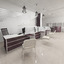 3d model bank interior furniture