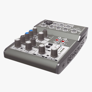 3d model mixing xenyx 502