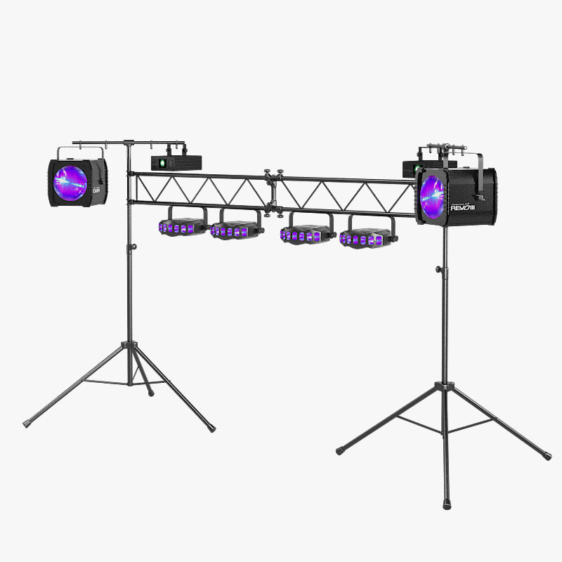 3d model of dj lighting package