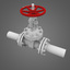Threeway valve клапан трехходовой. 3d valve. Вентиль 3d модель. Gas valve 3d model. Gate valve 2" 600lb.