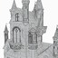 3d castle cartoon