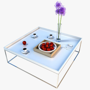 coffee table 3d 3ds