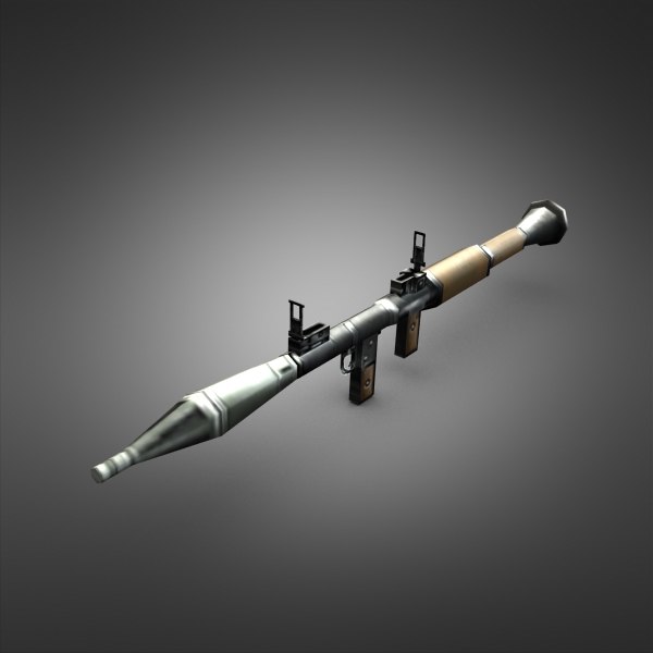 Rpg7 3d Modell Turbosquid