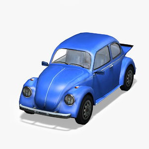 volkswagen beetle bug 3d 3ds