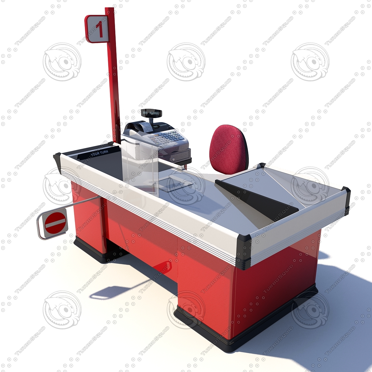 cash counter supermarket register max