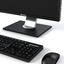 dell lcd monitor keyboard 3d model