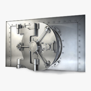 3d model bank vault