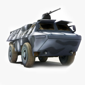 3d model asv military transport