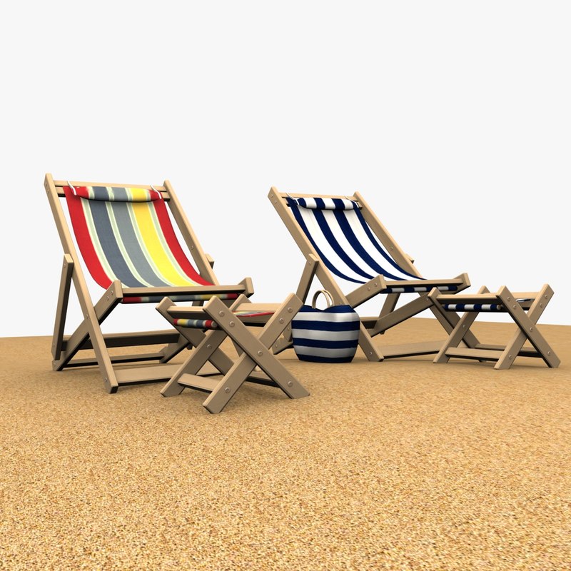 3ds beach chairs