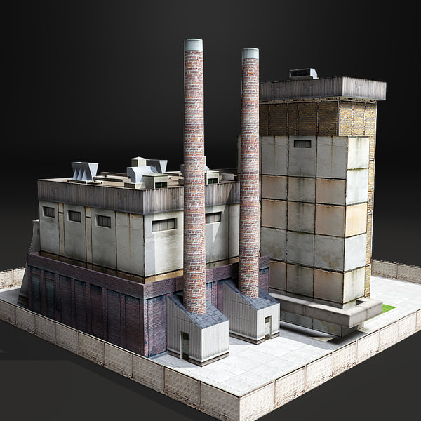 factory 3d model