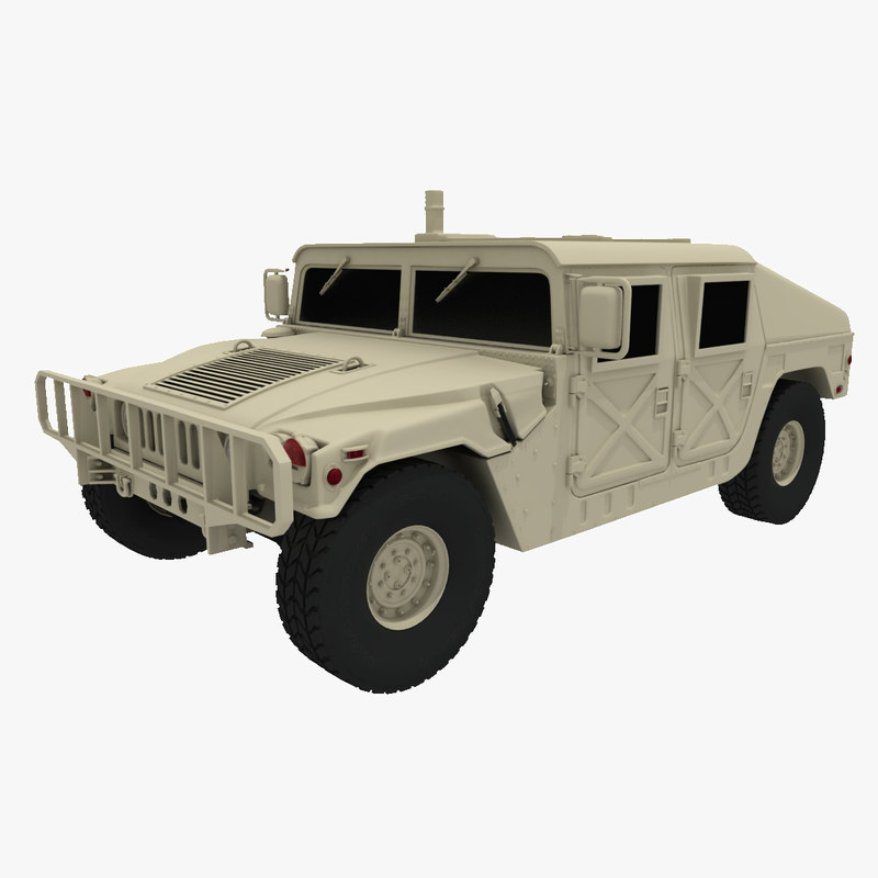 humvee hmmwv 3d max