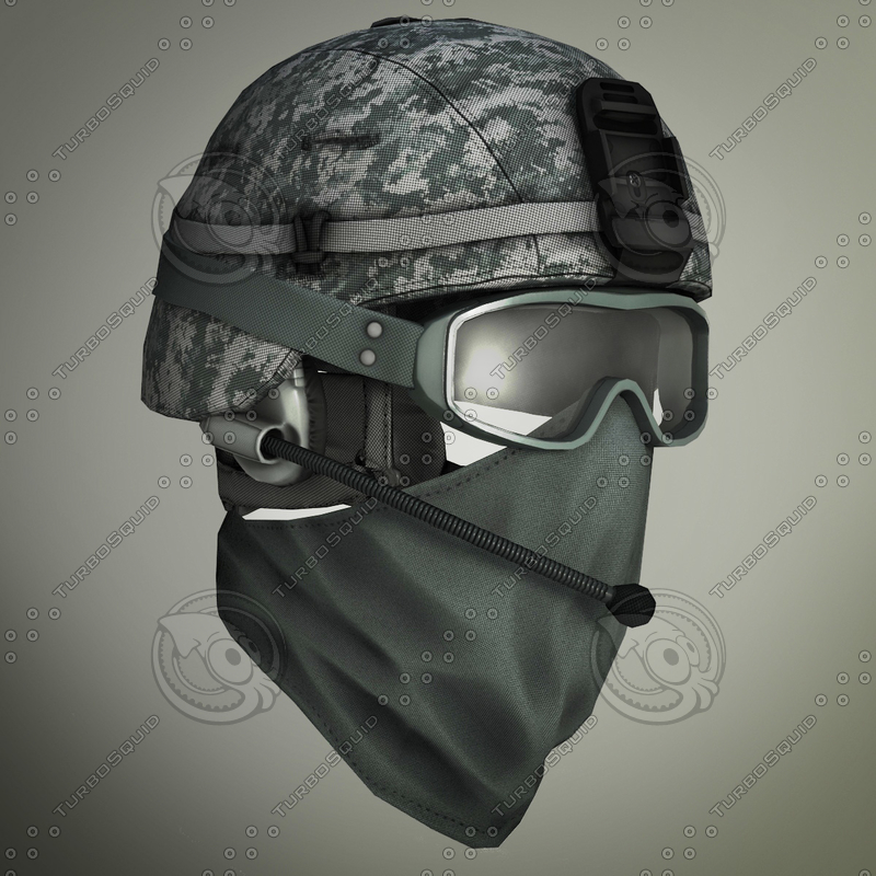 helmet soldier glasses max