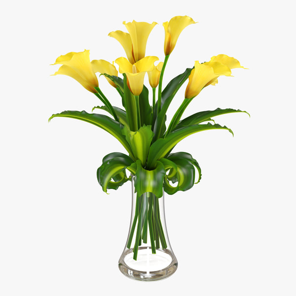 X Calla Flower Vase