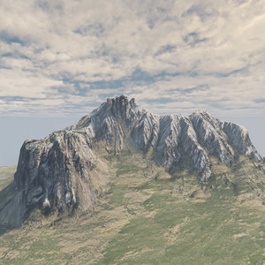 rocky mountain ready 3d model