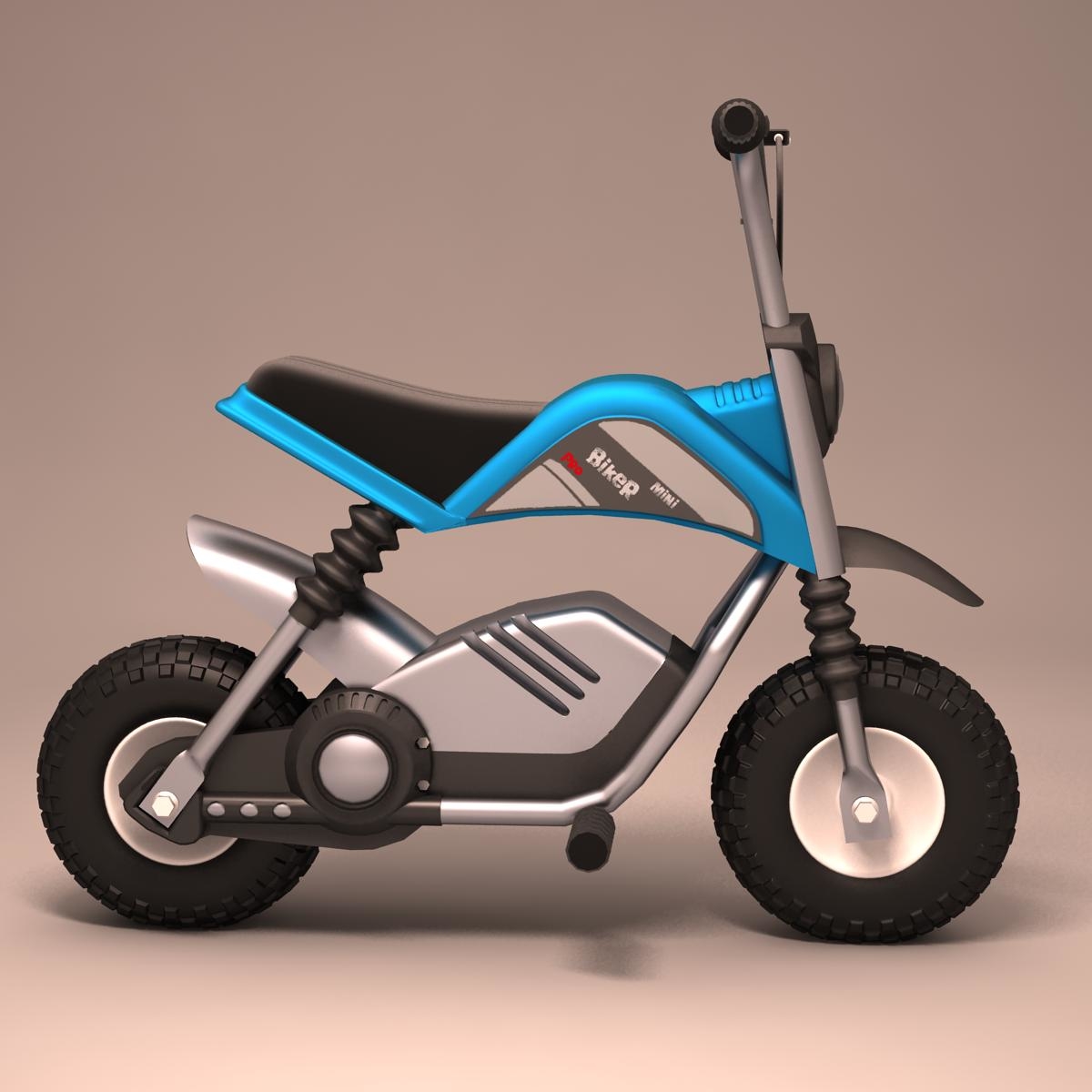 electric bike 3d model