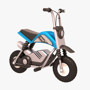 electric bike 3d model