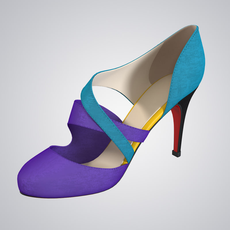 asymmetric strap heels