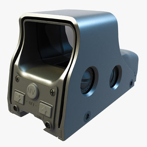 3ds max holographic sight