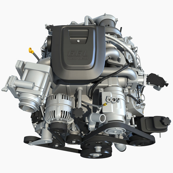 3d duramax diesel v8 turbo engine