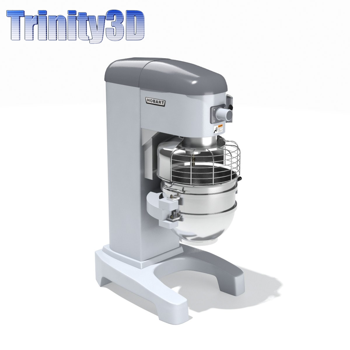 hobart industrial mixer 3d model
