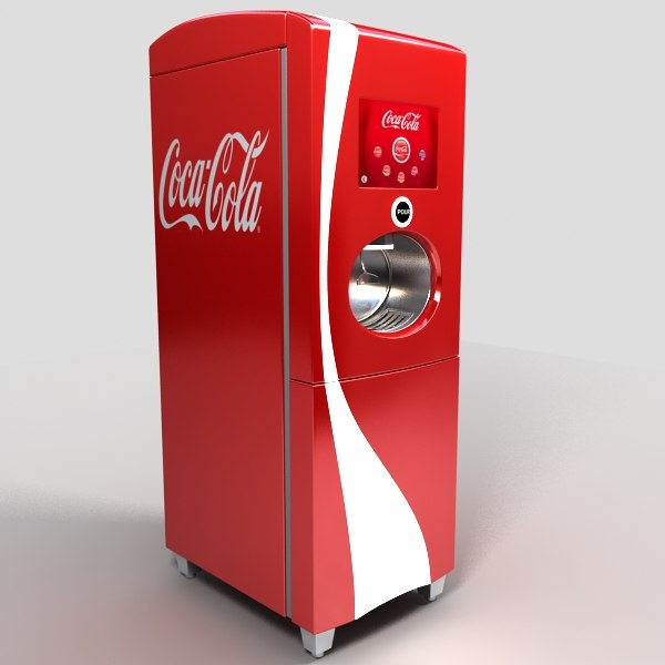 coca-cola freestyle machine 3d 3ds