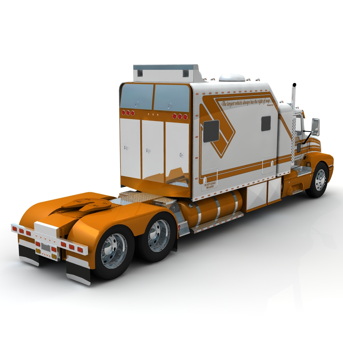 3d Truck T600 Ari 156 Model