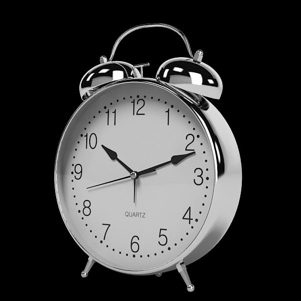 Table Clock 3d 3ds Alarm Table Clock 3d 3ds