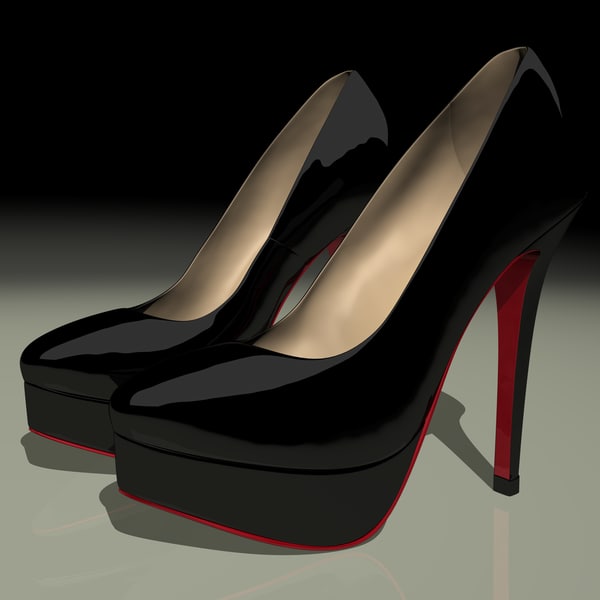 christian heels c4d