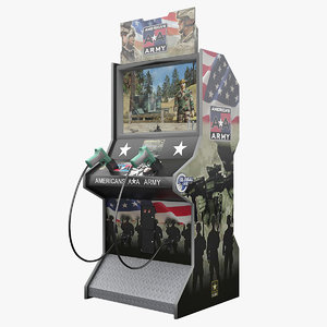 3d arcade americas army model