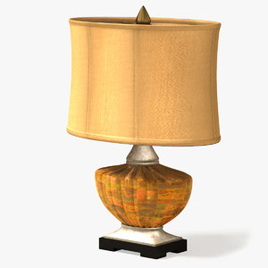 3d model classic table lamp
