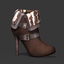female heel boots 3d model