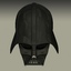 darth vaders mask helmet 3d max