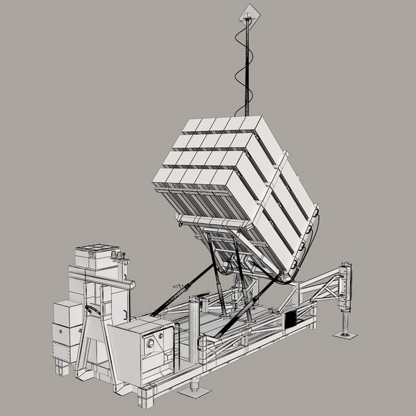 3d model of iron dome