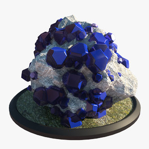 natural crystal 3d max