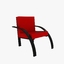 3ds max parigi chair design