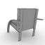 3ds max parigi chair design