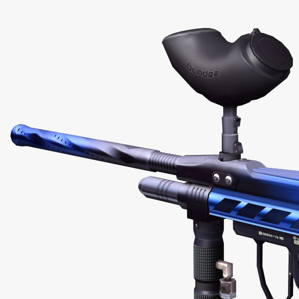 3d paintball gun model