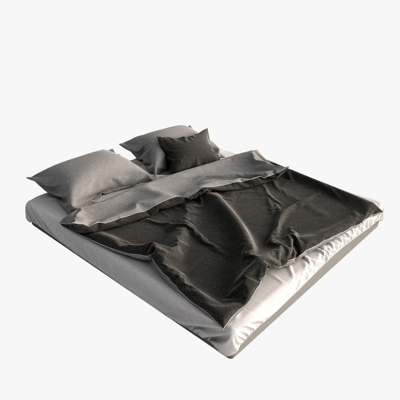 bed blanket 3d model