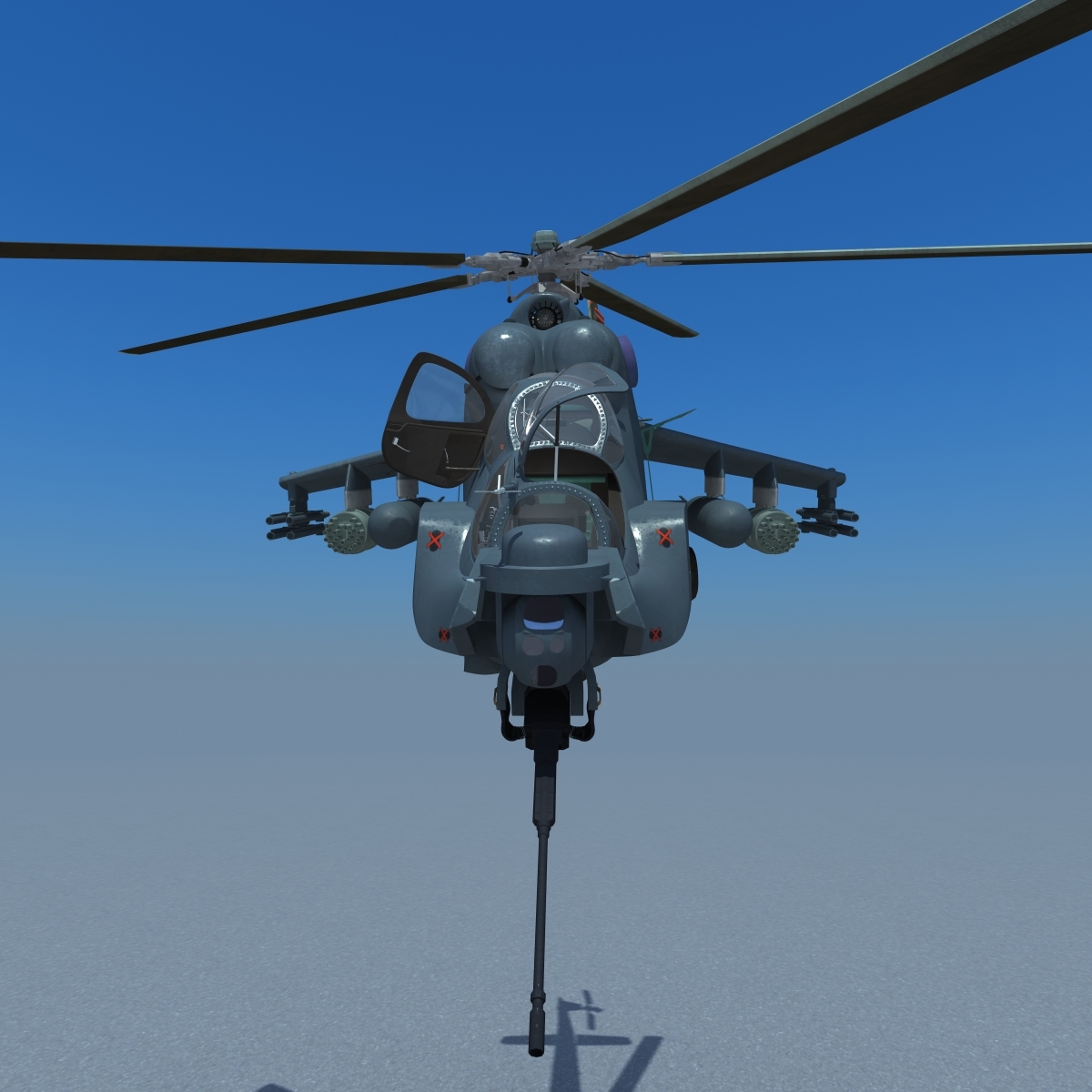 3d mi 24 super hind