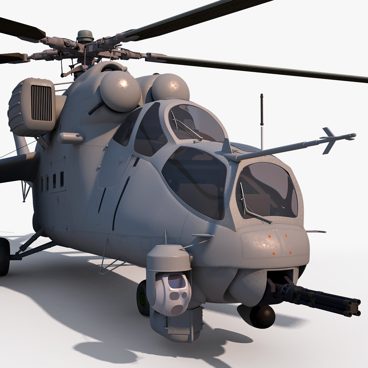 3d model mi 35 2 rigged