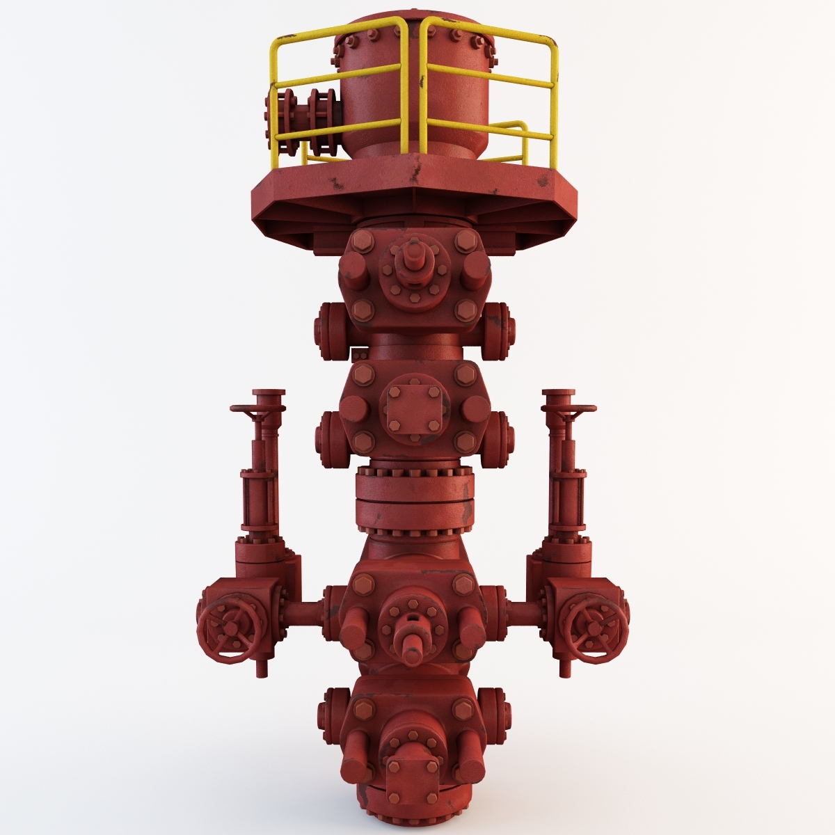 3d model rig bop stack