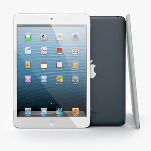 3d model new apple ipad mini