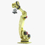 3d industrial robot arm model