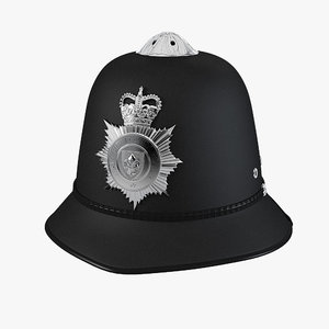 max english police bobby helmet