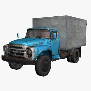 zil-130 truck 3d 3ds