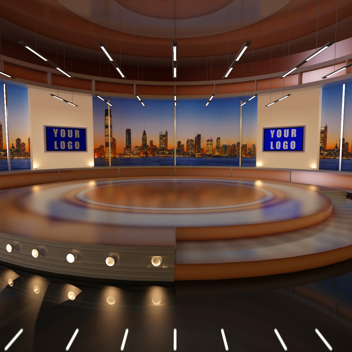 virtual studio 3d model