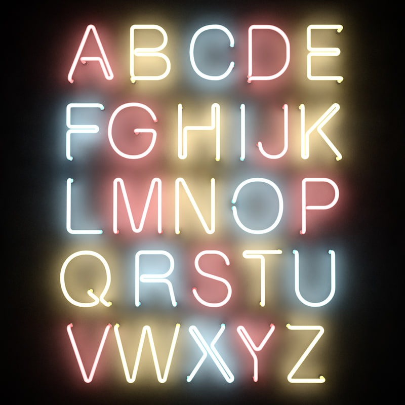 3dsmax-neon-tube-alphabet-letters