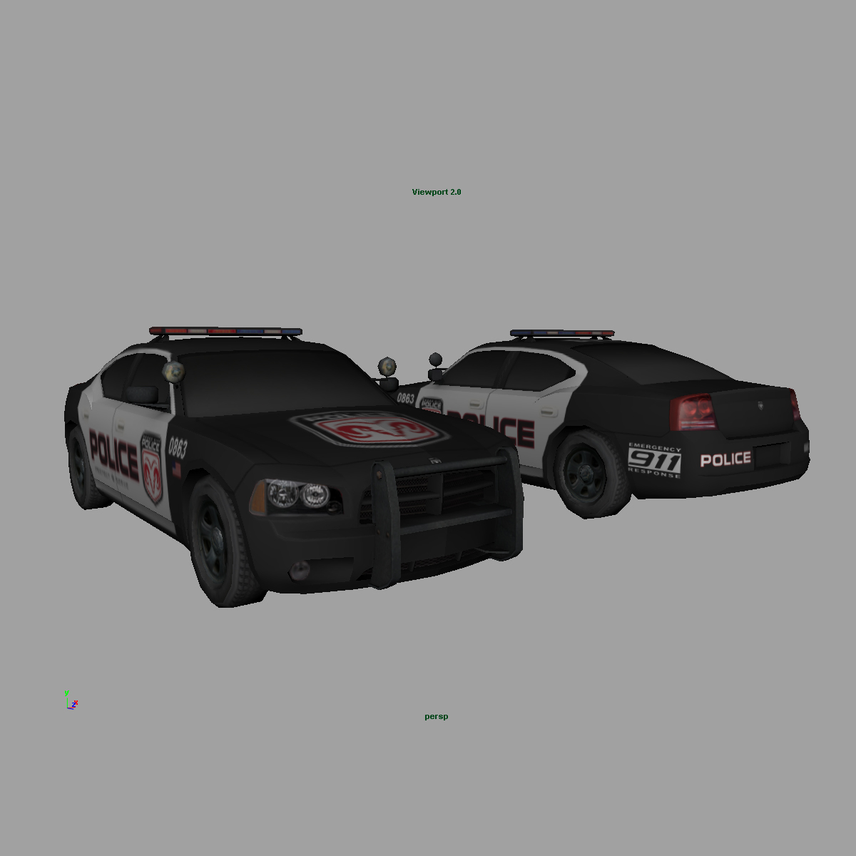 dodge charger police car max