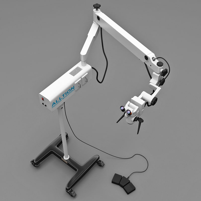 surgical microscope p6000 3d model